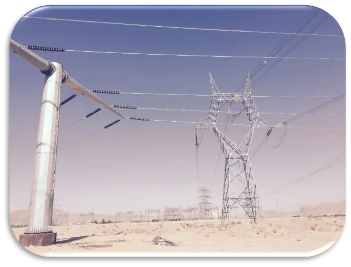 Abarkoh 230 KV/DC Transmission Line